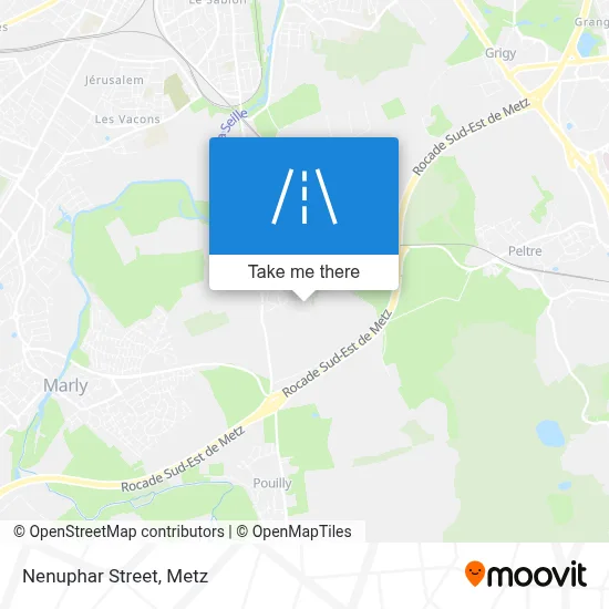 Rue Des Nénuphars map