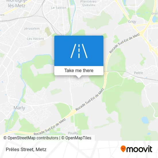 Rue Des Prêles map