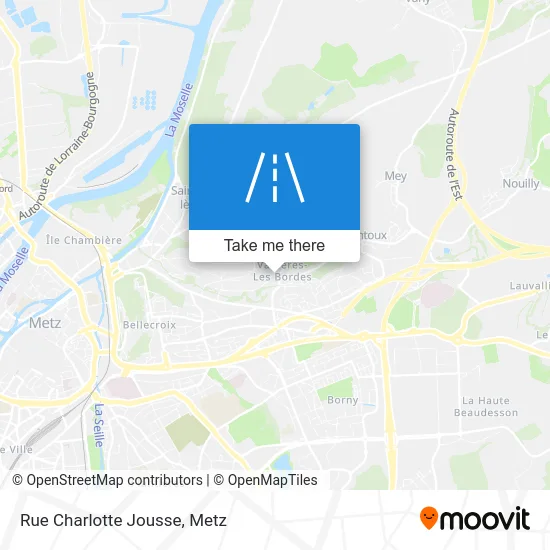 Rue Charlotte Jousse map