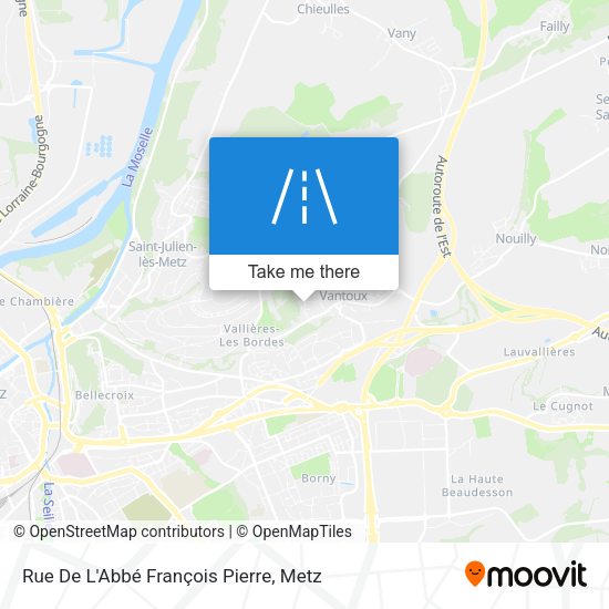 Rue De L'Abbé François Pierre map