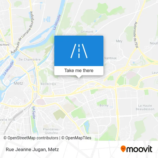 Rue Jeanne Jugan map