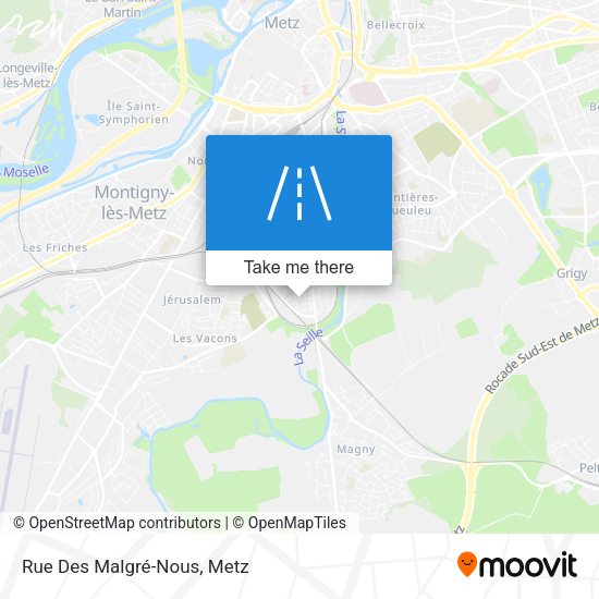 Rue Des Malgré-Nous map