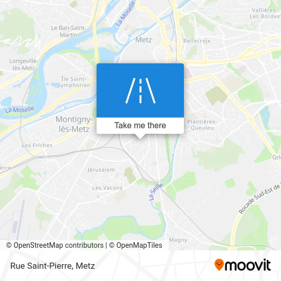 Rue Saint-Pierre map