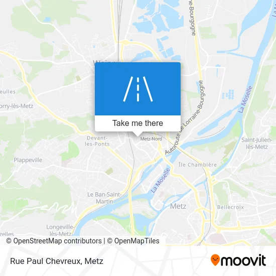 Rue Paul Chevreux map