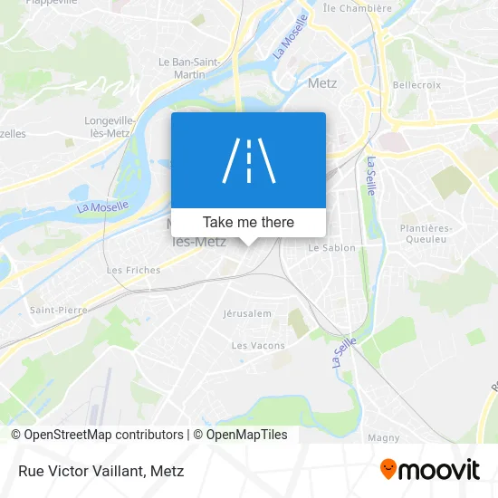 Rue Victor Vaillant map