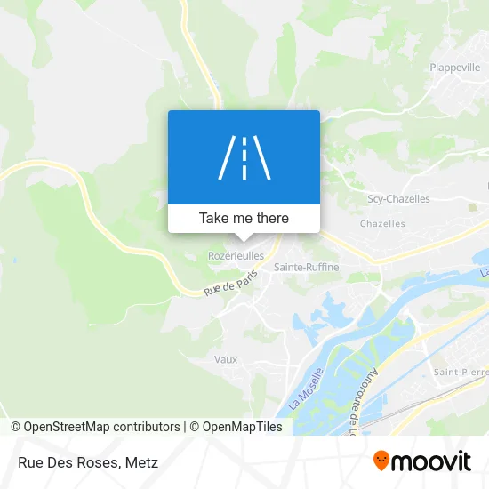 Rue Des Roses map