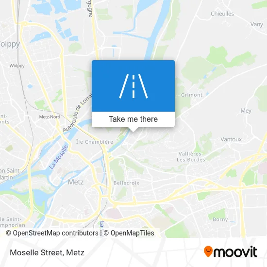 Rue De La Moselle map