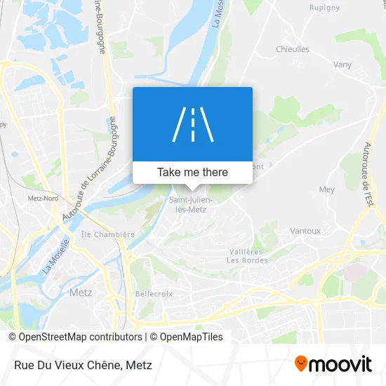 Rue Du Vieux Chêne map