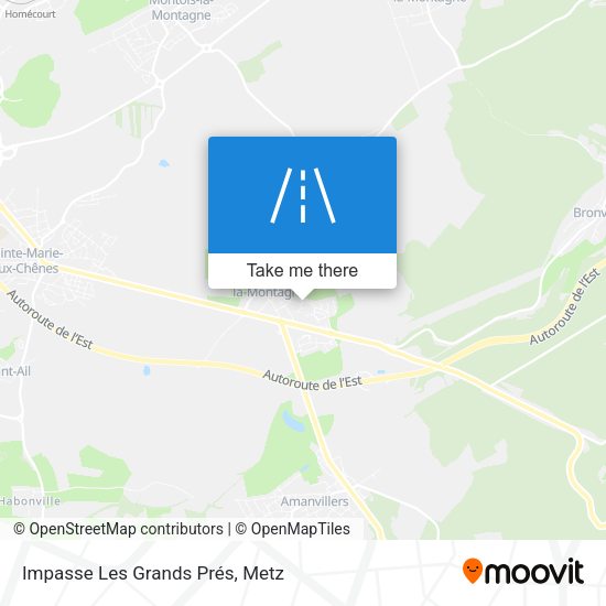 Impasse Les Grands Prés map
