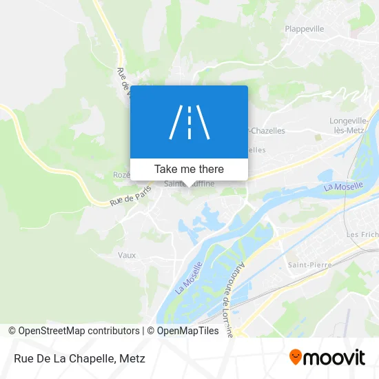 Rue De La Chapelle map