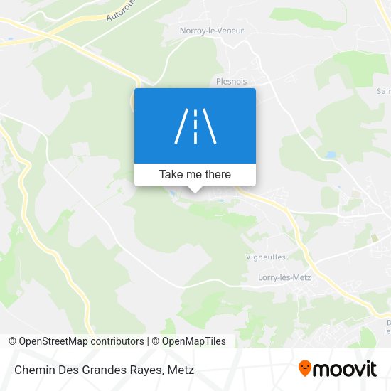 Chemin Des Grandes Rayes map