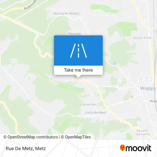 Rue De Metz map