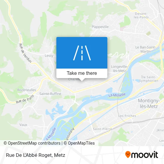 Rue De L'Abbé Roget map