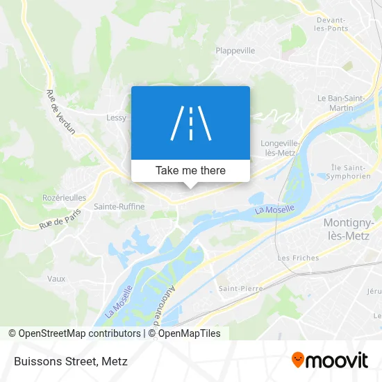 Rue Des Buissons map