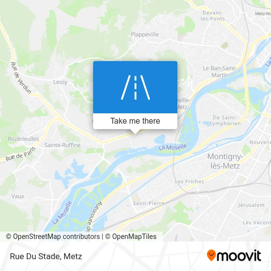 Rue Du Stade map
