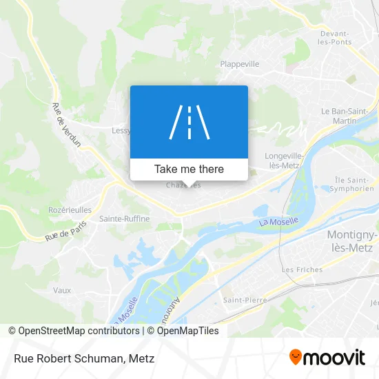 Rue Robert Schuman map