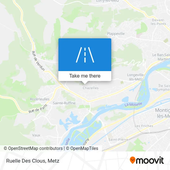 Ruelle Des Clous map