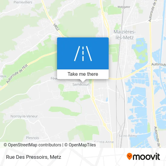 Rue Des Pressoirs map