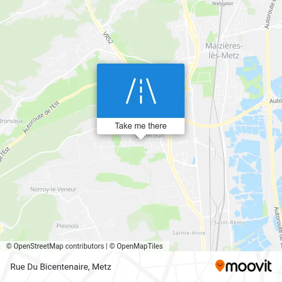 Rue Du Bicentenaire map