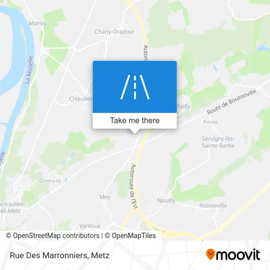 Rue Des Marronniers map