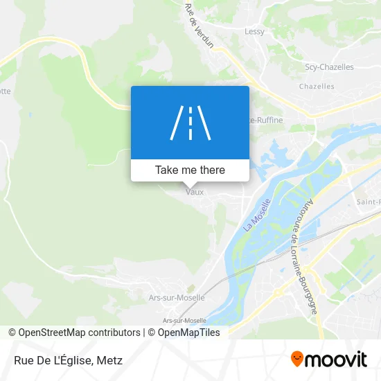 Rue De L'Église map