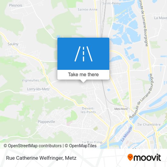 Rue Catherine Welfringer map