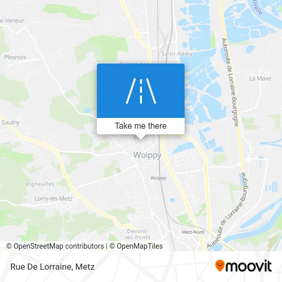 Rue De Lorraine map