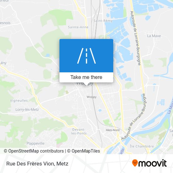Rue Des Frères Vion map