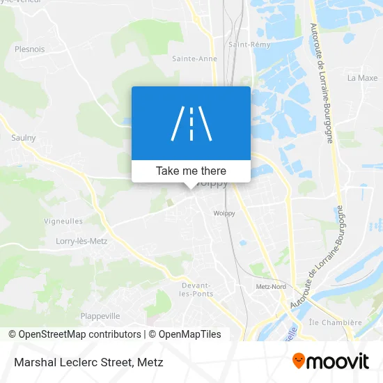 Rue Du Maréchal Leclerc map
