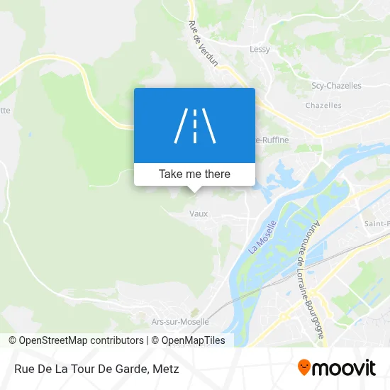 Rue De La Tour De Garde map