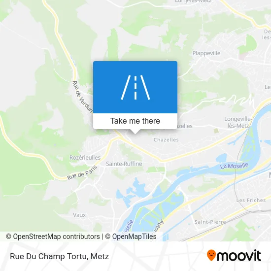 Rue Du Champ Tortu map