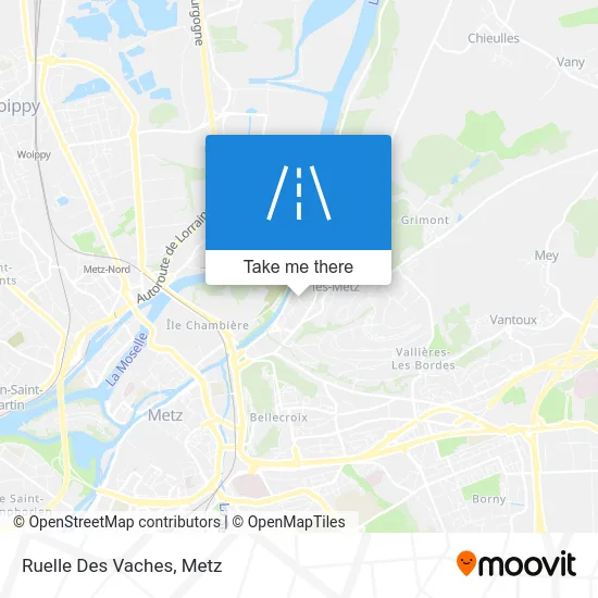 Ruelle Des Vaches map