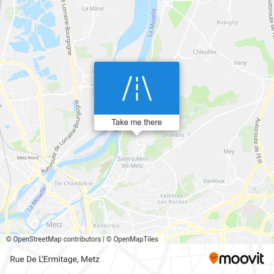 Rue De L'Ermitage map