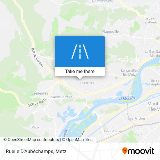 Ruelle D'Aubéchamps map