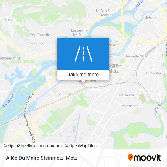 Allée Du Maire Steinmetz map