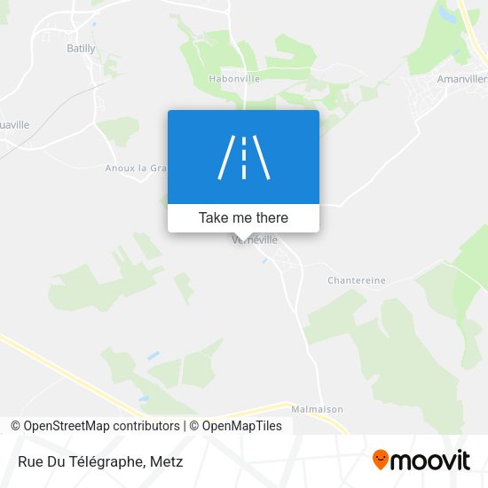 Rue Du Télégraphe map