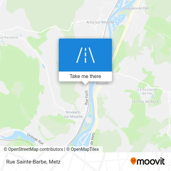 Rue Sainte-Barbe map