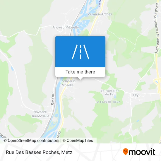 Rue Des Basses Roches map