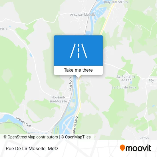 Rue De La Moselle map