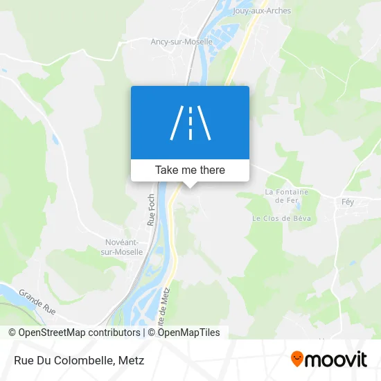 Rue Du Colombelle map