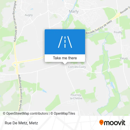 Rue De Metz map