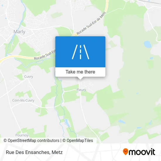 Rue Des Ensanches map