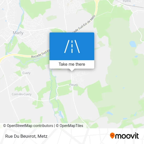 Rue Du Beuvrot map