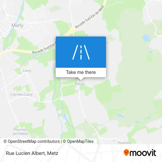 Rue Lucien Albert map