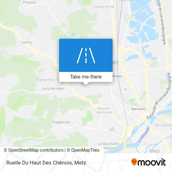 Ruelle Du Haut Des Chênois map