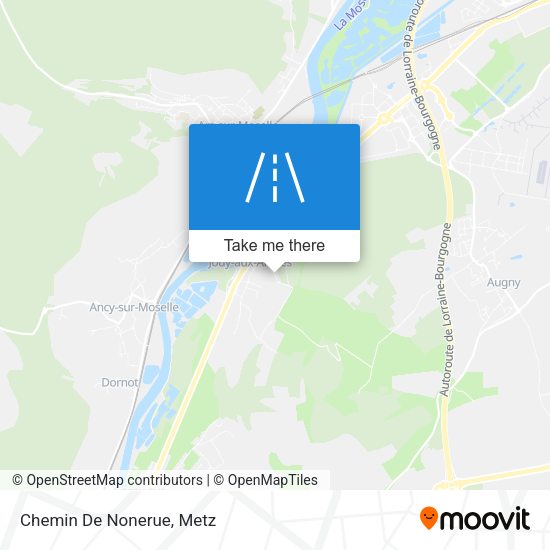 Chemin De Nonerue map