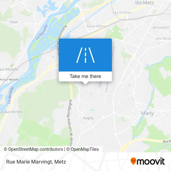 Rue Marie Marvingt map