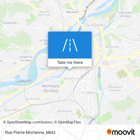 Rue Pierre Morlanne map