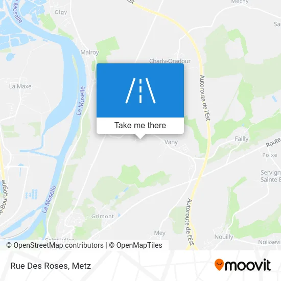 Rue Des Roses map