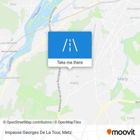Impasse Georges De La Tour map